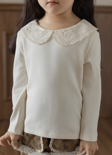 Load image into Gallery viewer, Evangeline Lace Collar Top