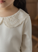 Load image into Gallery viewer, Evangeline Lace Collar Top