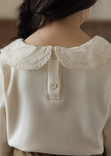 Load image into Gallery viewer, Evangeline Lace Collar Top
