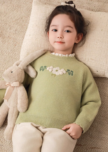 Load image into Gallery viewer, Mint Blossom Knitted Jumper