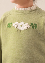 Load image into Gallery viewer, Mint Blossom Knitted Jumper