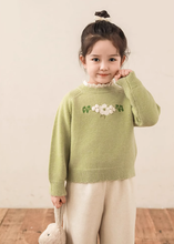 Load image into Gallery viewer, Mint Blossom Knitted Jumper