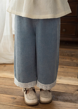 Load image into Gallery viewer, Summer Wide Leg Jeans (SAMPLE - size 6T)