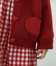 Load image into Gallery viewer, Autumn Apple Cardigan (2T-8T)