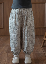 Load image into Gallery viewer, Ditsy Floral Barrel Leg Trousers