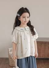 Load image into Gallery viewer, Little Ophelia Collar Blouse (3T-7T)