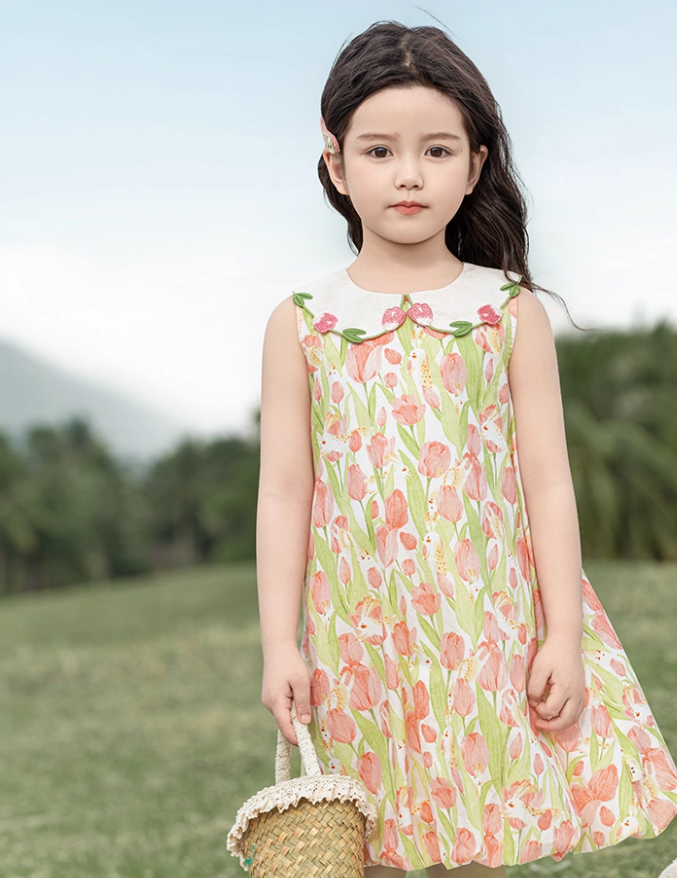Little Pink Tulip Dress