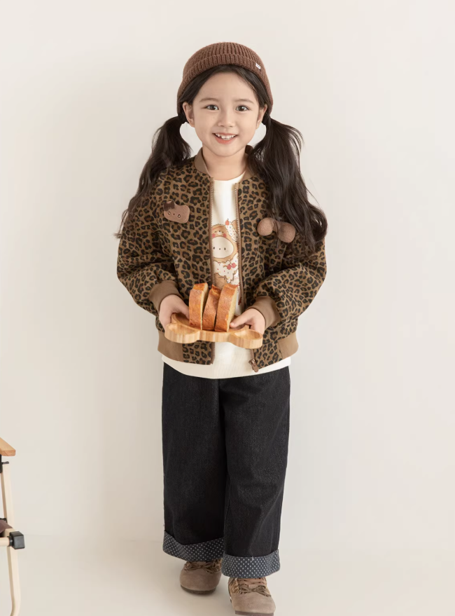 Leopard Bomber Jacket