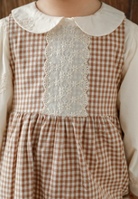 Load image into Gallery viewer, Little Gemma Gingham Dress