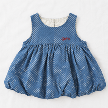 Load image into Gallery viewer, Isla Blue Polka Top