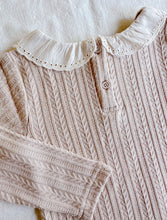 Load image into Gallery viewer, Astrid Knitted Collar Top