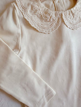 Load image into Gallery viewer, Evangeline Lace Collar Top