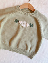 Load image into Gallery viewer, Mint Blossom Knitted Jumper