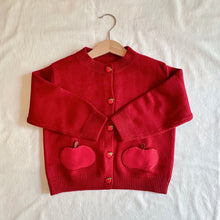 Load image into Gallery viewer, Autumn Apple Cardigan (2T-8T)