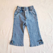 Load image into Gallery viewer, Little Pearl Flare Jeans