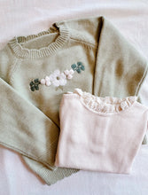 Load image into Gallery viewer, Mint Blossom Knitted Jumper