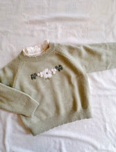 Load image into Gallery viewer, Mint Blossom Knitted Jumper