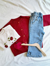 Load image into Gallery viewer, Autumn Apple Cardigan (2T-8T)