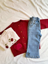 Load image into Gallery viewer, Little Pearl Flare Jeans