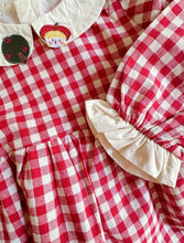 Load image into Gallery viewer, Apple Gingham Dress