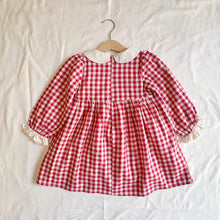 Load image into Gallery viewer, Apple Gingham Dress