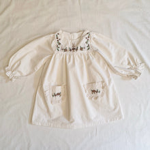 Load image into Gallery viewer, Bunny Floral Embroidery Dress