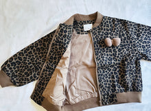 Load image into Gallery viewer, Leopard Bomber Jacket
