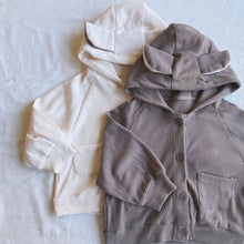 Load image into Gallery viewer, Bear Hooded Jacket