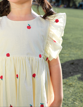 Load image into Gallery viewer, Embroidered Apple Summer Dress
