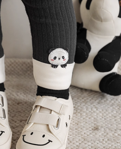 Ribbed Panda Leggings
