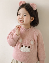 Load image into Gallery viewer, Berry Bear Knitted Jumper
