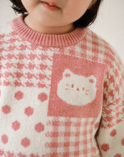 Load image into Gallery viewer, Patch Cat Knitted Jumper

