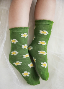 Summer Daisy Socks