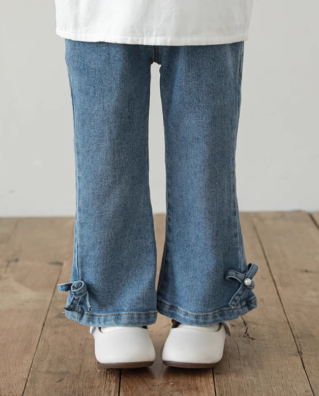 Little Pearl Flare Jeans