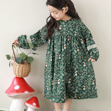 Load image into Gallery viewer, Forest Fable Swing Dress

