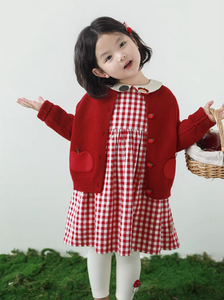 Apple Gingham Dress