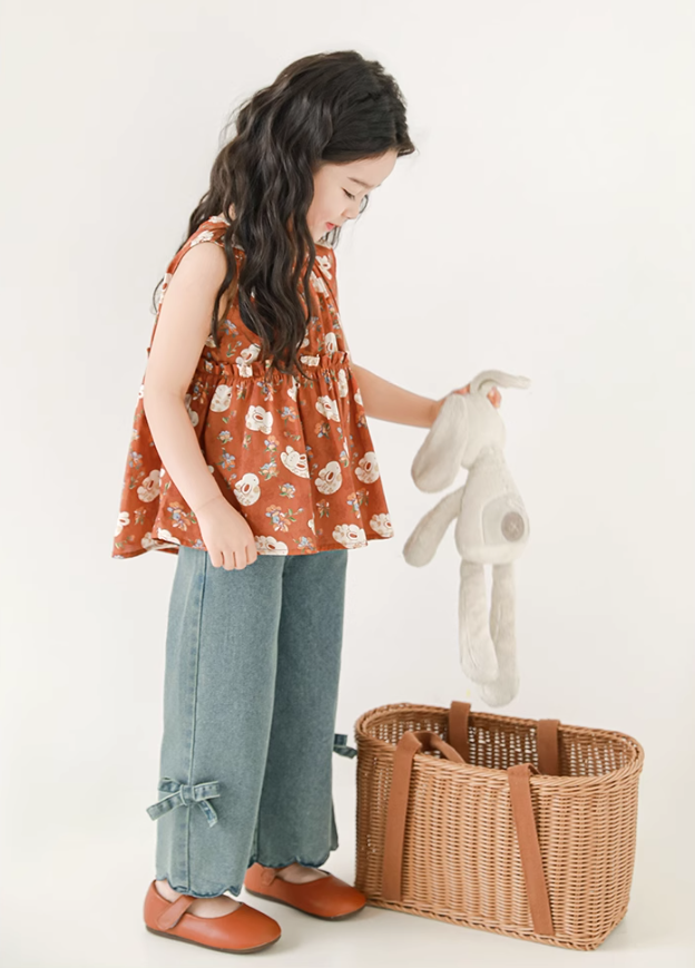 Little Nova Straight Leg Jeans
