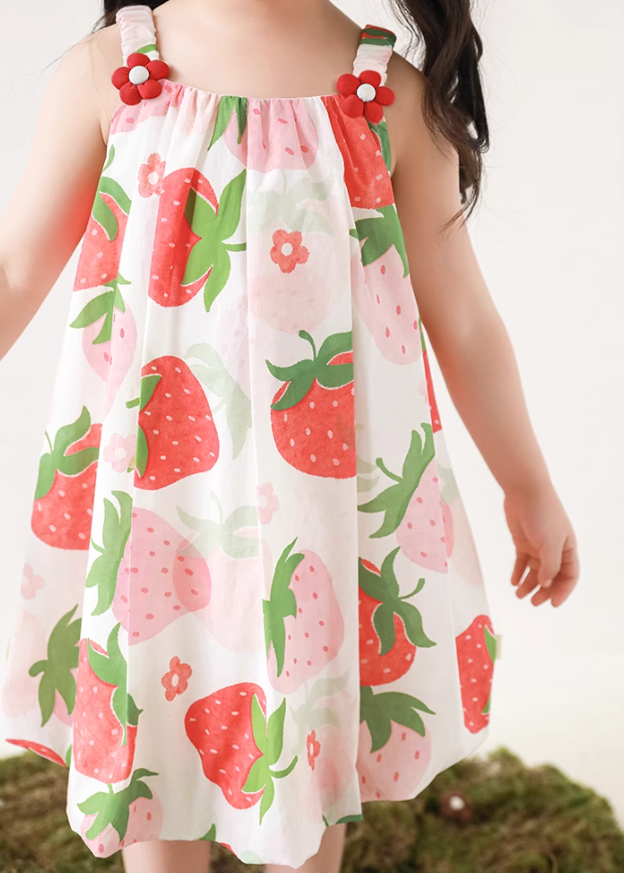 Strawberry Bloom Dress