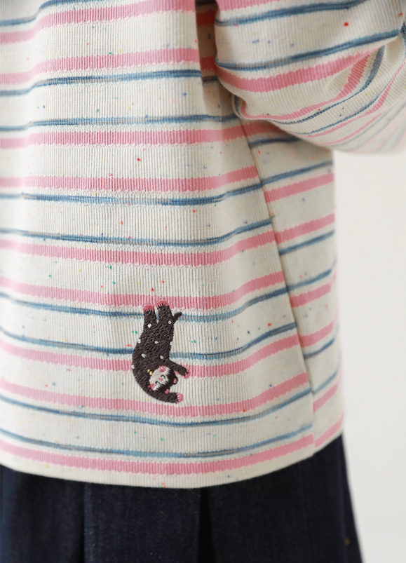 Little Edith Stripe Long Sleeve Top