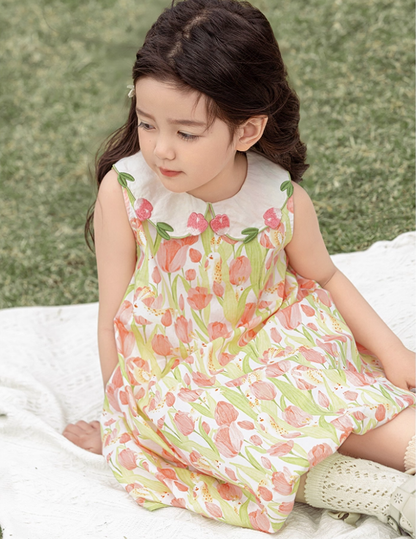 Little Pink Tulip Dress
