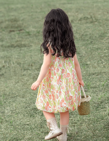 Little Pink Tulip Dress