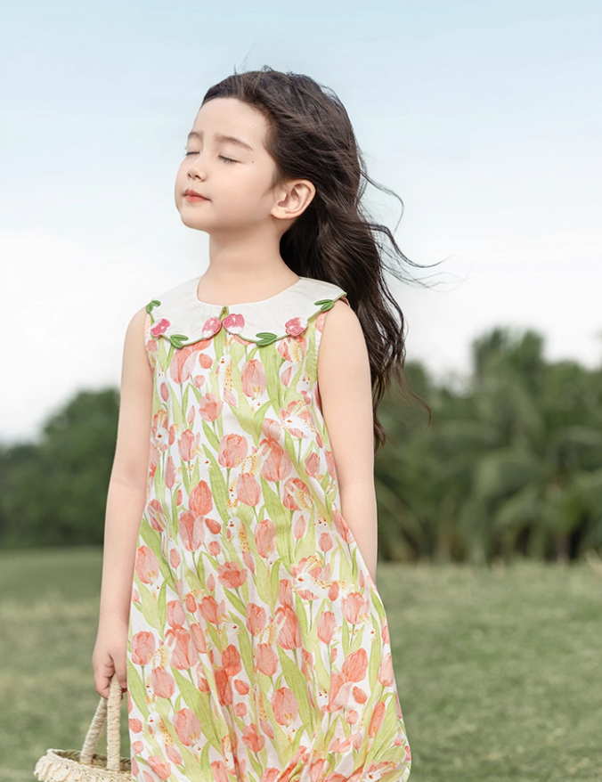 Little Pink Tulip Dress