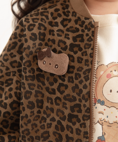 Leopard Bomber Jacket