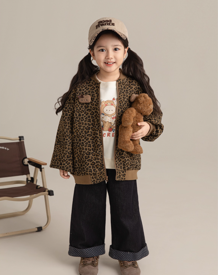 Leopard Bomber Jacket