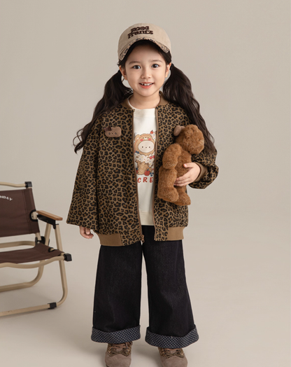 Leopard Bomber Jacket
