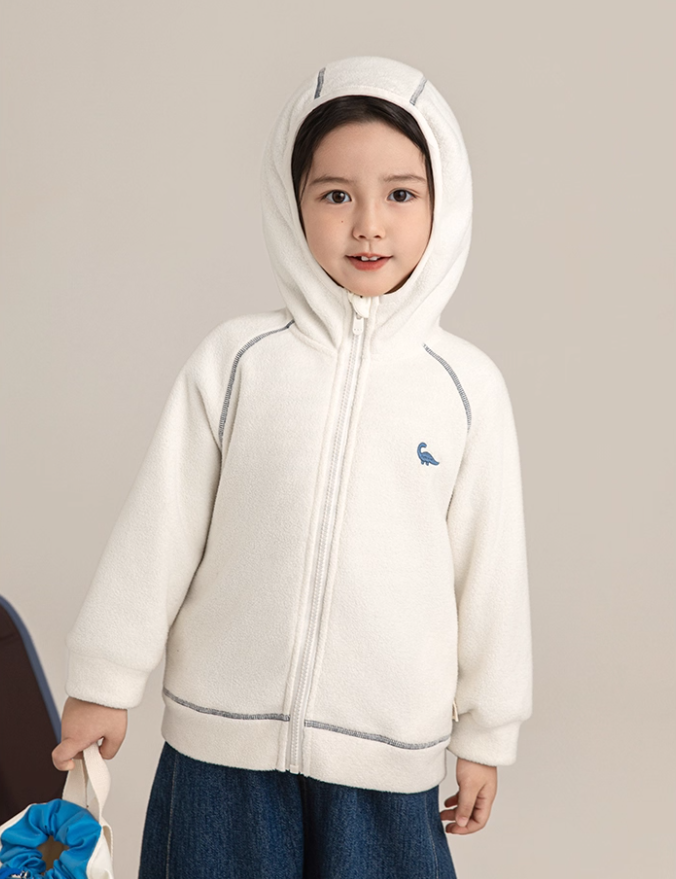 Little Ari Hooded Fleece Jacket