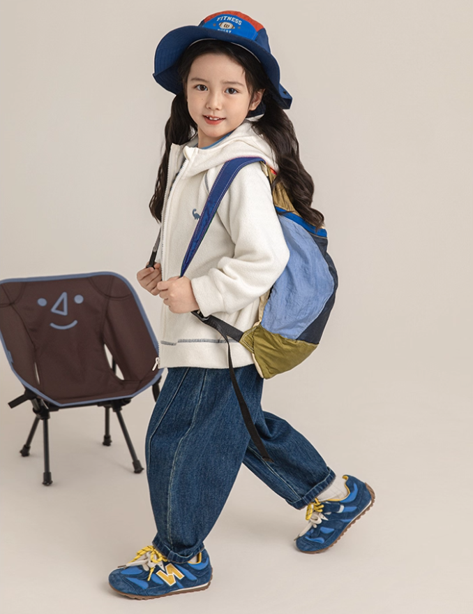 Little Ari Hooded Fleece Jacket