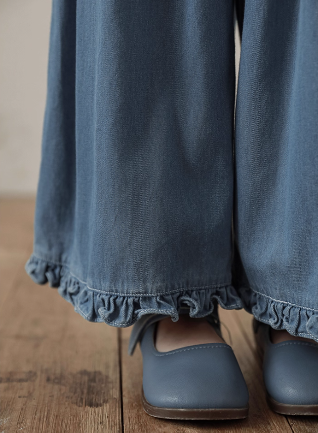 Little Mila Wide Leg Jeans