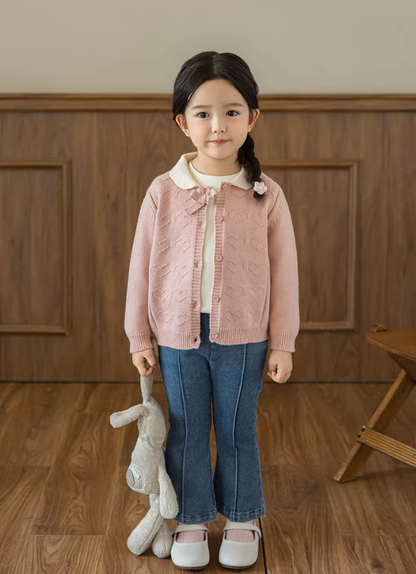 Little Pink Sweetheart Cardigan