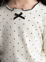 Load image into Gallery viewer, Polka Dot Long Sleeve Top
